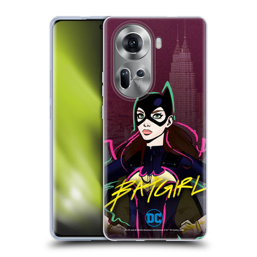 DC Women Core Compositions Batgirl Soft Gel Case for OPPO Reno11