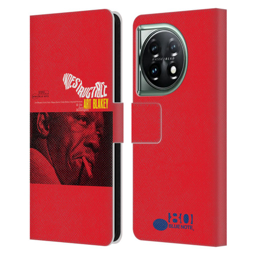 Blue Note Records Albums Art Blakey Indestructible Leather Book Wallet Case Cover For OnePlus 11 5G