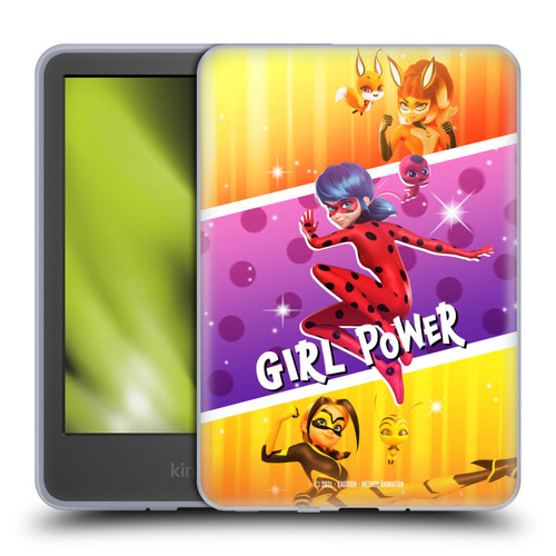 Miraculous Tales of Ladybug & Cat Noir Graphics Girl Power Soft Gel Case for Amazon Kindle 11th Gen 6in 2022