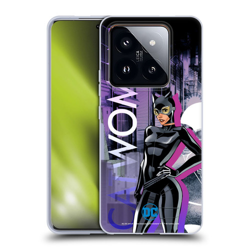 DC Women Core Compositions Catwoman Soft Gel Case for Xiaomi 14 Pro