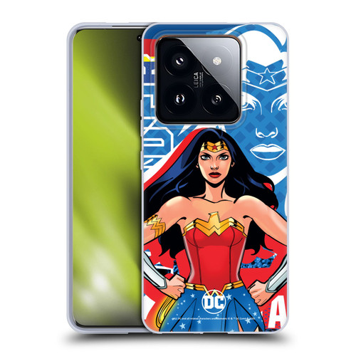DC Women Core Compositions Wonder Woman Soft Gel Case for Xiaomi 14 Pro