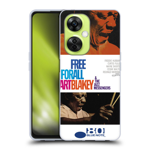 Blue Note Records Albums Art Blakey Free For All Soft Gel Case for OnePlus Nord CE 3 Lite 5G