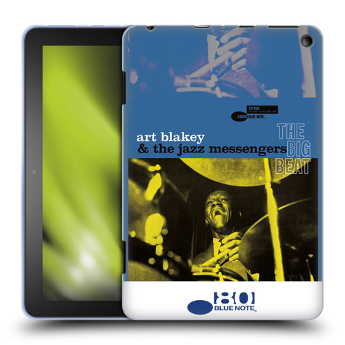 Blue Note Records Albums Art Blakey The Big Beat Soft Gel Case for Amazon Fire HD 8/Fire HD 8 Plus 2020