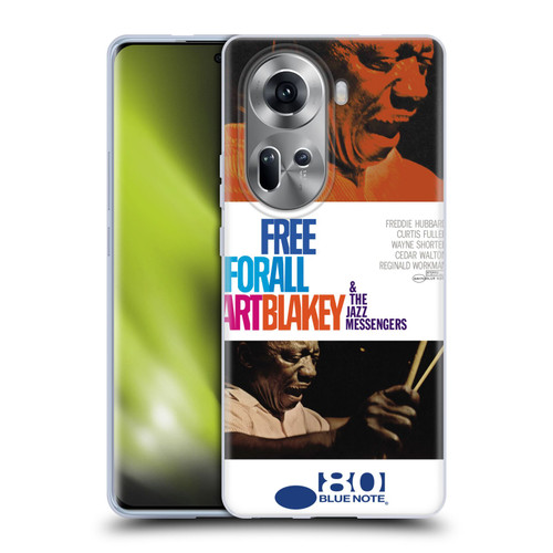 Blue Note Records Albums Art Blakey Free For All Soft Gel Case for OPPO Reno11