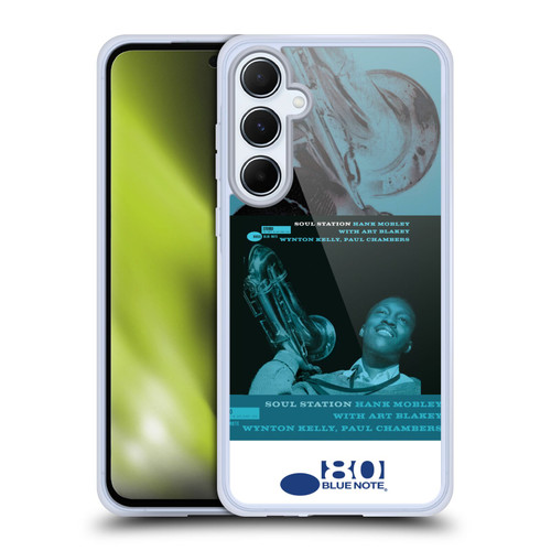 Blue Note Records Albums Hunk Mobley Soul Station Soft Gel Case for Samsung Galaxy A55 5G