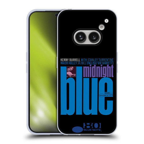 Blue Note Records Albums 2 Kenny Burell Midnight Blue Soft Gel Case for Nothing Phone (2a)