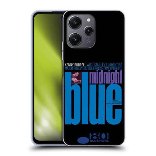 Blue Note Records Albums 2 Kenny Burell Midnight Blue Soft Gel Case for Xiaomi Redmi 12