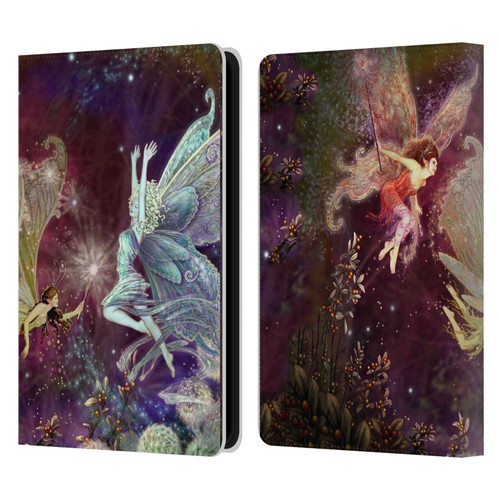 Myles Pinkney Mythical Fairies Leather Book Wallet Case Cover For Amazon Kindle Paperwhite 5 (2021)