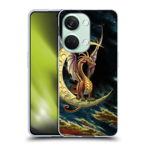 Myles Pinkney Mythical Moon Dragon Soft Gel Case for OnePlus Nord 3 5G