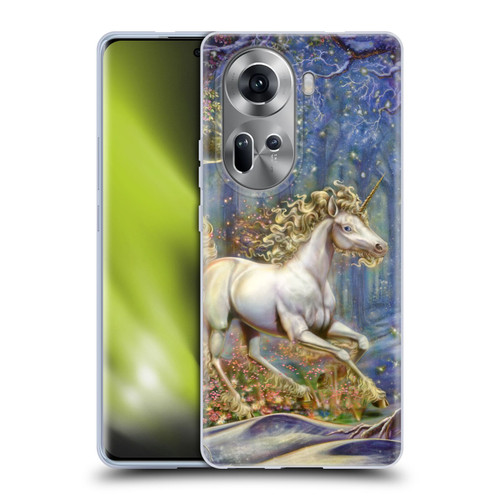 Myles Pinkney Mythical Unicorn Soft Gel Case for OPPO Reno11