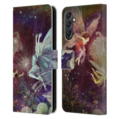 Myles Pinkney Mythical Fairies Leather Book Wallet Case Cover For Samsung Galaxy A24 4G / M34 5G