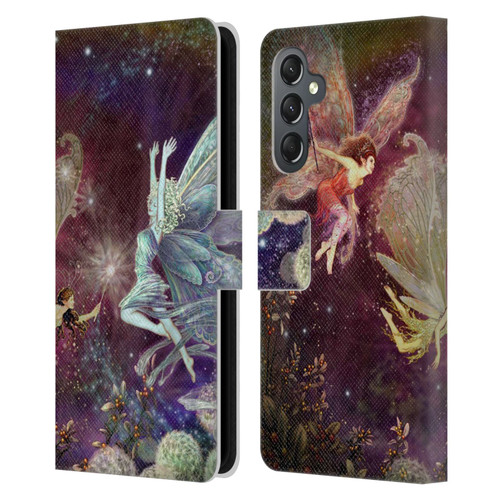 Myles Pinkney Mythical Fairies Leather Book Wallet Case Cover For Samsung Galaxy A25 5G