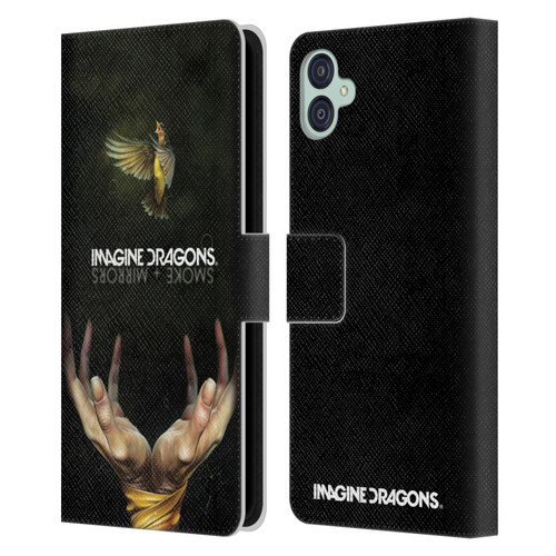 Imagine Dragons Key Art Smoke And Mirrors Leather Book Wallet Case Cover For Samsung Galaxy M04 5G / A04e