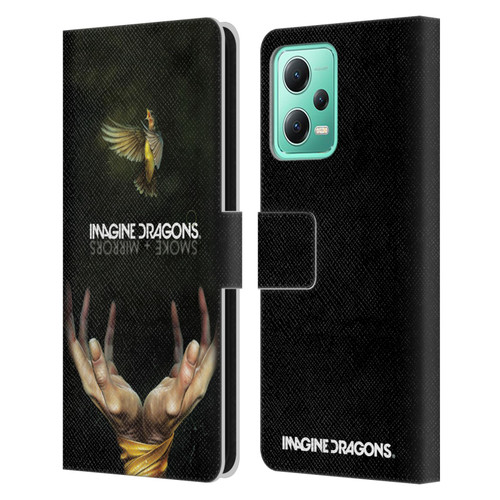 Imagine Dragons Key Art Smoke And Mirrors Leather Book Wallet Case Cover For Xiaomi Redmi Note 12 5G