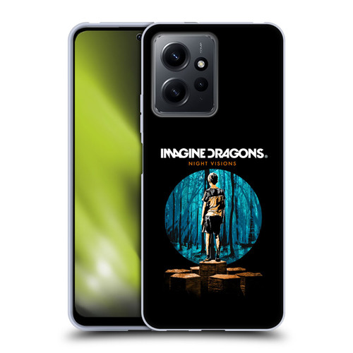 Imagine Dragons Key Art Night Visions Painted Soft Gel Case for Xiaomi Redmi Note 12 4G