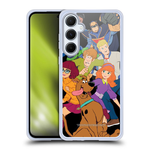 Scoob! Scooby-Doo Movie Graphics The Gang Soft Gel Case for Samsung Galaxy A55 5G