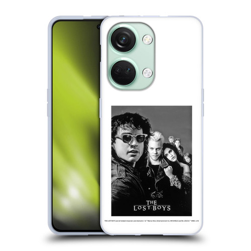 The Lost Boys Characters Poster Black And White Soft Gel Case for OnePlus Nord 3 5G
