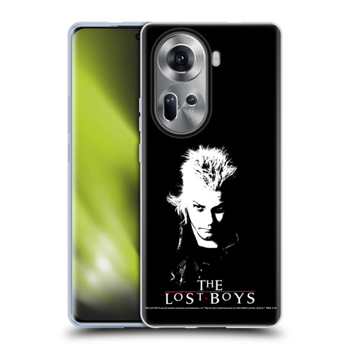 The Lost Boys Characters David Black And White Soft Gel Case for OPPO Reno11