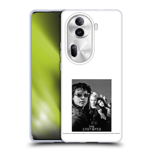 The Lost Boys Characters Poster Black And White Soft Gel Case for OPPO Reno11 Pro