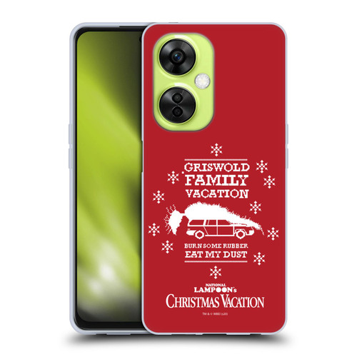 National Lampoon's Christmas Vacation Graphics Knitted Jumper Soft Gel Case for OnePlus Nord CE 3 Lite 5G