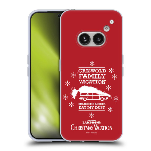 National Lampoon's Christmas Vacation Graphics Knitted Jumper Soft Gel Case for Nothing Phone (2a)