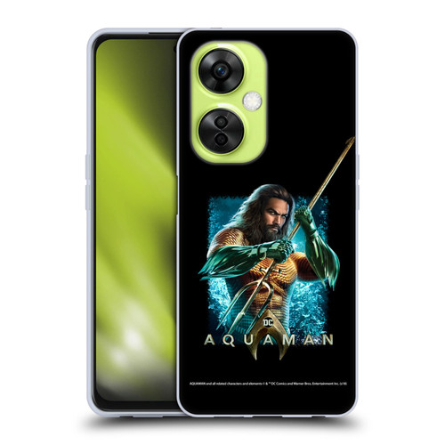 Aquaman Movie Graphics Trident of Atlan 1 Soft Gel Case for OnePlus Nord CE 3 Lite 5G