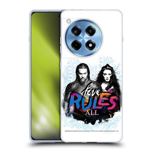 Aquaman Movie Graphics Love Rules All Soft Gel Case for OnePlus 12R