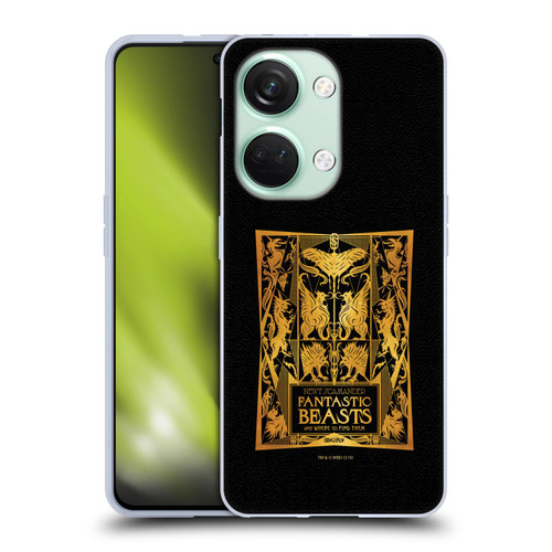 Fantastic Beasts The Crimes Of Grindelwald Art Nouveau Book Cover Soft Gel Case for OnePlus Nord 3 5G