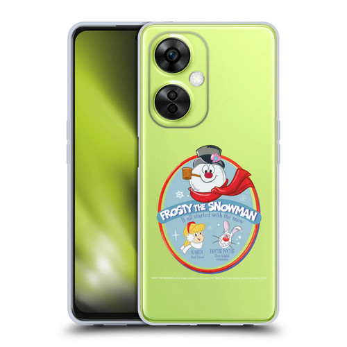 Frosty the Snowman Movie Key Art Frosty And Friends Soft Gel Case for OnePlus Nord CE 3 Lite 5G