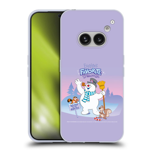 Frosty the Snowman Movie Key Art Favorite Snowman Soft Gel Case for Nothing Phone (2a)