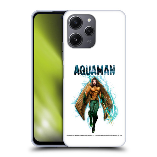 Aquaman Movie Graphics Trident of Atlan 2 Soft Gel Case for Xiaomi Redmi 12
