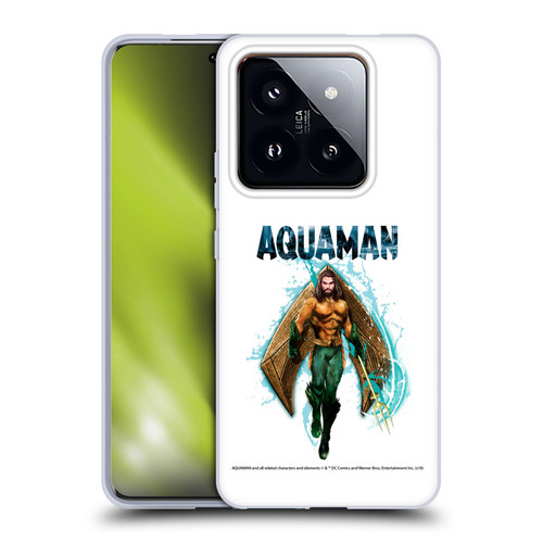 Aquaman Movie Graphics Trident of Atlan 2 Soft Gel Case for Xiaomi 14 Pro