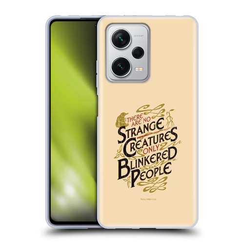 Fantastic Beasts The Crimes Of Grindelwald Art Nouveau Strange Creatures Soft Gel Case for Xiaomi Redmi Note 12 Pro+ 5G