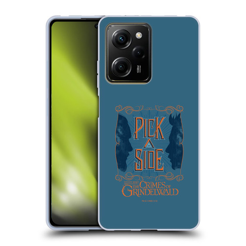 Fantastic Beasts The Crimes Of Grindelwald Art Nouveau Pick A Side Soft Gel Case for Xiaomi Redmi Note 12 Pro 5G