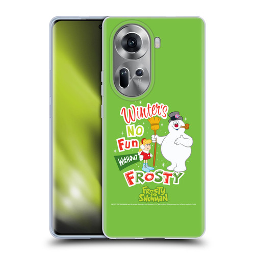 Frosty the Snowman Movie Key Art Winters Soft Gel Case for OPPO Reno11