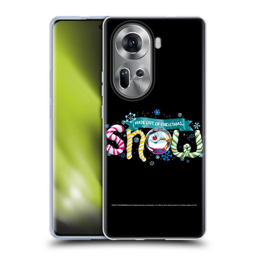 Frosty the Snowman Movie Key Art Snow Soft Gel Case for OPPO Reno11