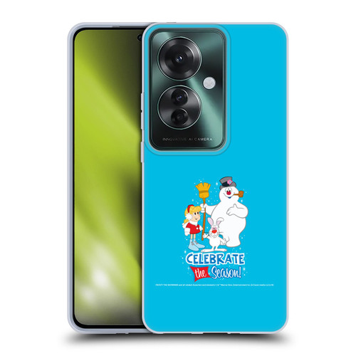 Frosty the Snowman Movie Key Art Celebrate Soft Gel Case for OPPO Reno11 F 5G / F25 Pro 5G