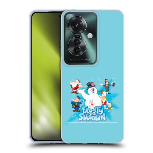 Frosty the Snowman Movie Key Art Group Soft Gel Case for OPPO Reno11 F 5G / F25 Pro 5G