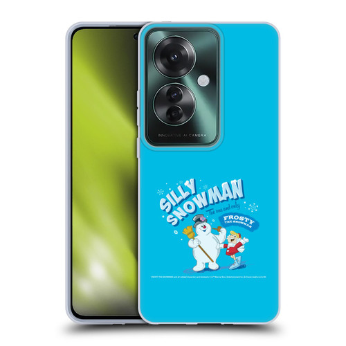 Frosty the Snowman Movie Key Art Silly Snowman Soft Gel Case for OPPO Reno11 F 5G / F25 Pro 5G