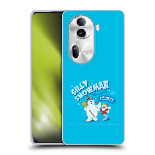 Frosty the Snowman Movie Key Art Silly Snowman Soft Gel Case for OPPO Reno11 Pro