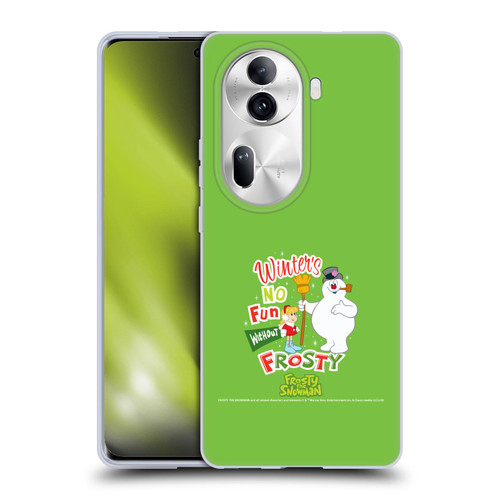 Frosty the Snowman Movie Key Art Winters Soft Gel Case for OPPO Reno11 Pro