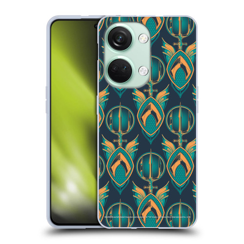Aquaman Movie Logo Pattern Soft Gel Case for OnePlus Nord 3 5G