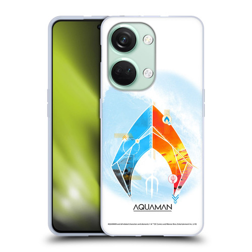 Aquaman Movie Logo Trident of Atlan Soft Gel Case for OnePlus Nord 3 5G