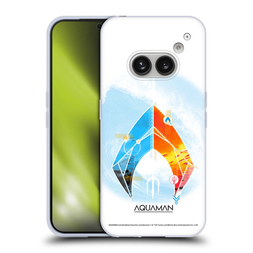 Aquaman Movie Logo Trident of Atlan Soft Gel Case for Nothing Phone (2a)