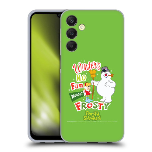 Frosty the Snowman Movie Key Art Winters Soft Gel Case for Samsung Galaxy A25 5G