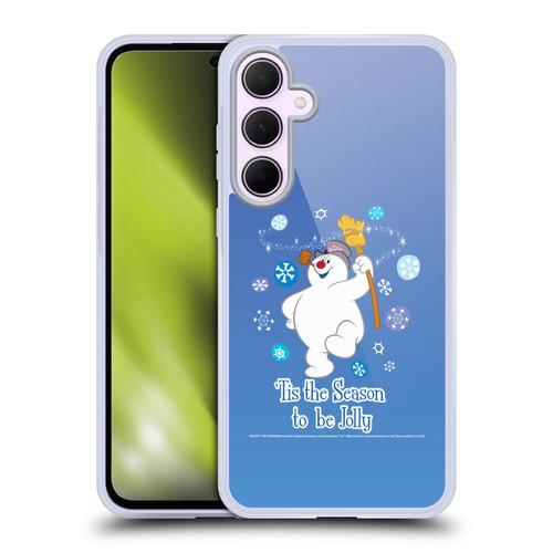 Frosty the Snowman Movie Key Art Season Soft Gel Case for Samsung Galaxy A35 5G