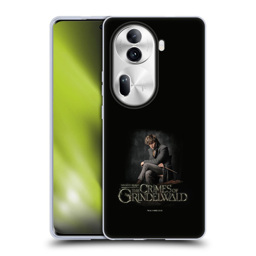 Fantastic Beasts The Crimes Of Grindelwald Character Art Newt Sitting Soft Gel Case for OPPO Reno11 Pro