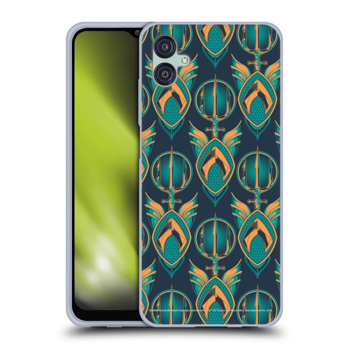 Aquaman Movie Logo Pattern Soft Gel Case for Samsung Galaxy M04 5G / A04e
