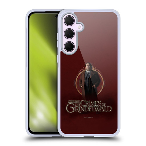 Fantastic Beasts The Crimes Of Grindelwald Character Art Jacob Kowalski Soft Gel Case for Samsung Galaxy A35 5G