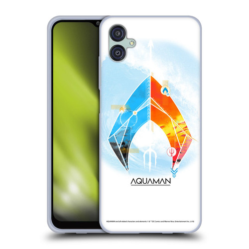 Aquaman Movie Logo Trident of Atlan Soft Gel Case for Samsung Galaxy M04 5G / A04e